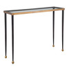 Stiletto Antique Gold Console Table (50084)