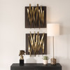 Uttermost Crosshatch Metal Wall Decor Set of 2 (04382)