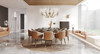 Savoy House Champlain 8-Light Chandelier in Warm Brass (1-1362-8-322)