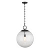 Cabot 1-Light Pendant in Matte Black (7-1840-1-89)