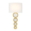 Savoy House Marseille 1-Light Wall Sconce in Warm Brass (9-1032-1-322)