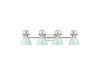 Duncan 4-Light Bath Vanity in Pewter with Seafoam (3602-BA4 PW-SF)