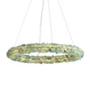 Corallo 30" LED Chandelier in Turquoise (6884-30 TQ)