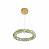 Corallo 22" LED Chandelier in Turquoise (6884-22 TQ)