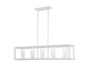 Smyth 5-Light Linear Pendant in Natural White with Clear Glass (2073-LP NWT-CLR)
