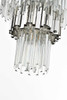 Elegant Furniture and Lighting Willow 40 Inch Chandelier In Chrome (3400GR40C)