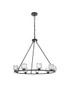Cadence 36 Inch Chandelier In Black (5100D36BK)