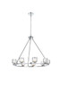 Cadence 36 Inch Chandelier In Chrome (5100D36C)