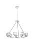 Cadence 32 Inch Chandelier In Chrome (5100D32C)