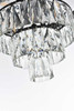 Josephine 20 Inch Round Chandelier In Black (1060D20BK)