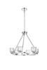 Cadence 26 Inch Chandelier In Chrome (5100D26C)