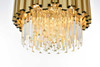 Willow 16 Inch Flush Mount In Satin Gold (3400F16SG)