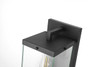 Julien 8 Inch Outdoor Wall Sconce In Black (OD408W21BK)