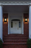 Elegant Furniture and Lighting Neil 10 Inch Outdoor Wall Sconce In Black (OD411W21BK)