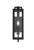 Jairo 5 Inch Outdoor Wall Sconce In Black (OD809W17BK)