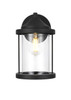 Roy 7 Inch Outdoor Wall Sconce In Black (OD402W12BK)