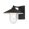 Scott 10 Inch Outdoor Wall Sconce In Black (OD416W10BK)
