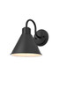 Colton 8 Inch Outdoor Wall Sconce In Black (OD803W10BK)