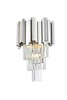 Willow 12 Inch Wall Sconce In Chrome (3400W12C)