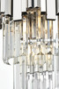 Willow 12 Inch Wall Sconce In Chrome (3400W12C)