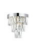 Josephine 10 Inch Wall Sconce In Chrome (1060W10C)