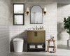 30 Inch Single Bathroom Vanity In Chestnut Brown (VF60730MCB)