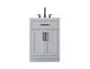 Alden 24 Inch Single Bathroom Vanity In Grey (VF29724GR)