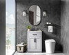 Alden 24 Inch Single Bathroom Vanity In Grey (VF29724GR)