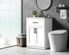 Alden 24 Inch Single Bathroom Vanity In White (VF29724WH)