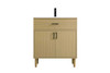 Elegant Furniture and Lighting Chandler 30 Inch Single Bathroom Vanity In Honey Brown (VF25030MHB)