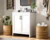 Elegant Furniture and Lighting Finnley 30 Inch Single Bathroom Vanity In White (VF25130MWH)