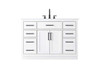 Alden 48 Inch Single Bathroom Vanity In White (VF29748WH)