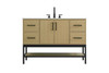 48 Inch Single Bathroom Vanity In Honey Brown (VF60748MHB)