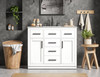 Alden 42 Inch Single Bathroom Vanity In White (VF29742WH)