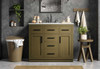 Elegant Furniture and Lighting Alden 42 Inch Single Bathroom Vanity In Chestnut Brown (VF29742MCB)