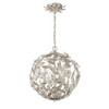 Marselle 4 Light Antique Silver Mini Pendant (MSL-314-SA)