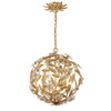 Crystorama Marselle 4 Light Chandelier (MSL-314-GA)