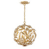 Crystorama Marselle 4 Light Chandelier (MSL-314-GA)