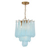 Crystorama Ollie 4 Light Chandelier (OLL-6004-AG-BL)