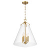 Voss 4 Light Luxe Gold Pendant (VSS-7018-LG)
