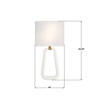 Crystorama Jori 2 Light Sconce (JOR-7352-AG-MT)