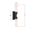 Crystorama Wilcox 2 Light Sconce (WLX-302-MK)