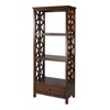Lorena 30"W 3- Tier Etagere Bookcase with Storage Drawer (5693011)