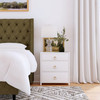 Butler Specialty Company Lark 25 in. W Wood 3 Drawer Nightstand, White (5671304)