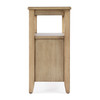 Butler Specialty Company Marcus 12 in. W Rectangular Wood 2 Drawer Side Table with Top Open Shelf, Tan/Beige (6191424)