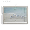 Tranquil Shorebirds On The Sand Framed Print (32427)