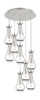 Owego - 9 Light - 19 inch - Polished Nickel - Multi Pendant (119-451-1P-PN-G451-5CL)