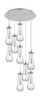 Owego - 9 Light - 19 inch - Brushed Polished Nickel - Multi Pendant (119-451-1P-PN-G451-4SDY)