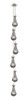 Owego - 6 Light - 7 inch - Brushed Satin Nickel - Multi Pendant (106-451-1P-SN-G451-5SM)