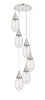 Malone - 6 Light - 17 inch - Polished Nickel - Multi Pendant (116-450-1P-PN-G450-6SCL)
